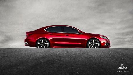 Sleek and Stylish Acura TLX Prototype Design wallpaper