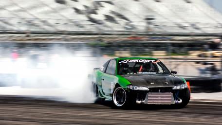 Revving into Action with Drift Racing Wallpaper wallpaper