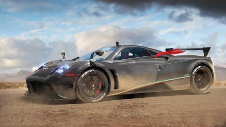 Pagani Huayra BC Majesty on the Track wallpaper