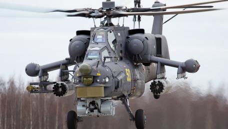 Modern Military Helicopter in Action wallpaper