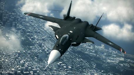Stealth in the Sky Above the City wallpaper