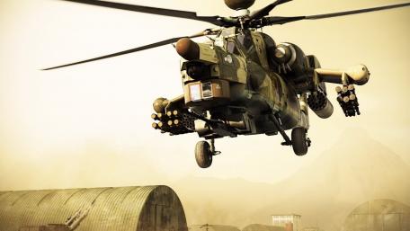Military Helicopter in Action wallpaper