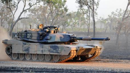 Armored Power in the Field wallpaper