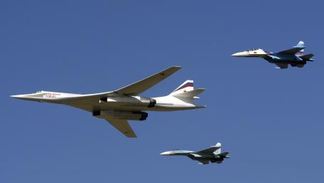 Military Aircraft in Formation Flight wallpaper