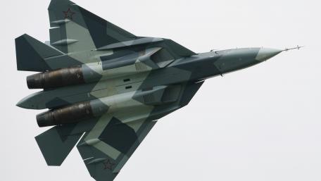 Sleek Fighter Jet in Action wallpaper