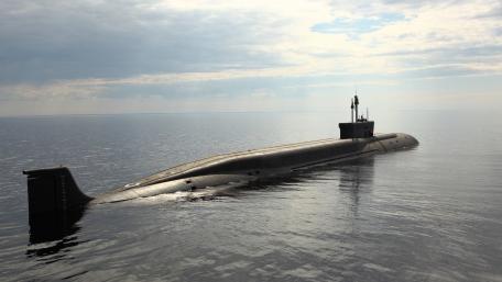 Silent Power of the Deep Sea Navy Submarine wallpaper