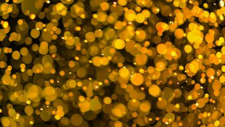 Golden Bokeh Bliss for Modern Spaces wallpaper