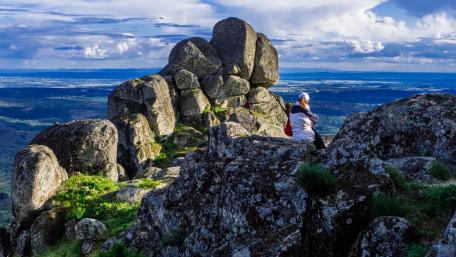 Majestic Rocks and Scenic Views wallpaper