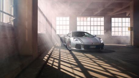 Ultimate Supercar in a Dreamy Setting wallpaper