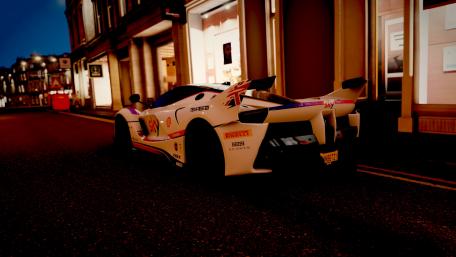 Speed Master on Twilight Streets wallpaper