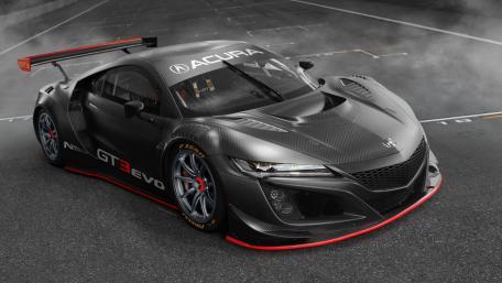 Sleek and Powerful Acura GT3 Evo Racing Car Wallpaper wallpaper