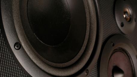 Dynamic Sound Waves Close-Up Wallpaper wallpaper