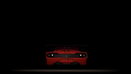 Red Beauty in the Shadows of Elegance wallpaper