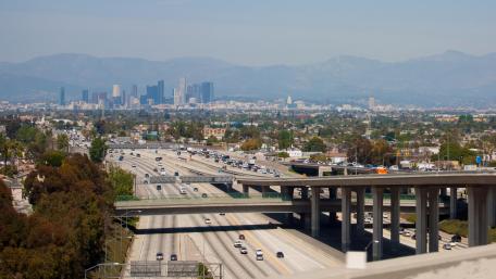 Interchange in South Los Angeles wallpaper