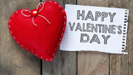 Romantic Heartfelt Wishes for Valentine's Day wallpaper