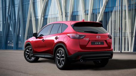 Sleek Red Mazda CX-5 Wallpaper Showcase wallpaper