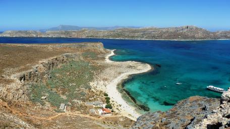 Breathtaking Aegean Coastline View for Your Screen wallpaper