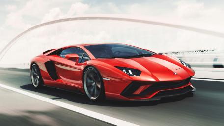 Sleek Red Sports Car Wallpaper for Enthusiasts wallpaper