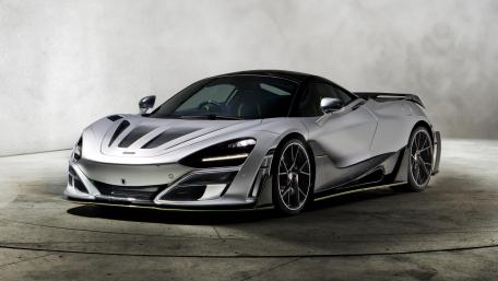 Sleek Silver McLaren Supercar Wallpaper wallpaper