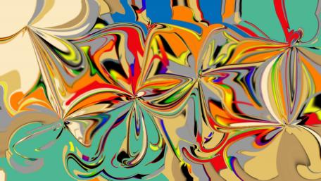 Boucles florales 2020 wallpaper