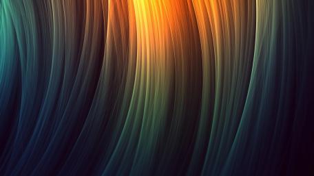 Vibrant Flowing Waves of Abstract Colorful Energy wallpaper