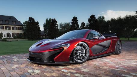 Sleek Power of the McLaren P1 wallpaper