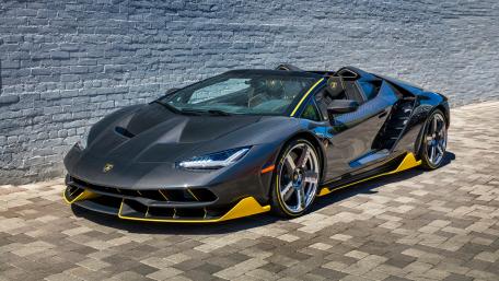 Sleek Lamborghini Centenario Convertible Wallpaper wallpaper