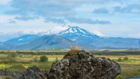 Majestic Mountain Landscape in 5K Resolution wallpaper