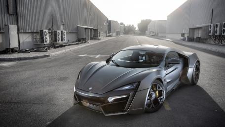 Sleek Gray Supercar Elegance wallpaper