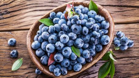 Berry Blissful Blueberries Wallpaper wallpaper
