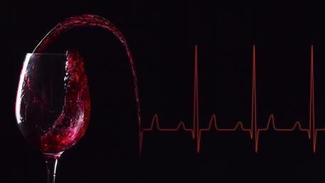 Dynamic Wine Pulse Wallpaper captures the essence of energy and rhythm wallpaper