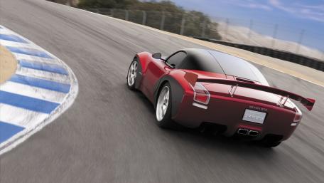 Speed and Elegance on the Asphalt wallpaper
