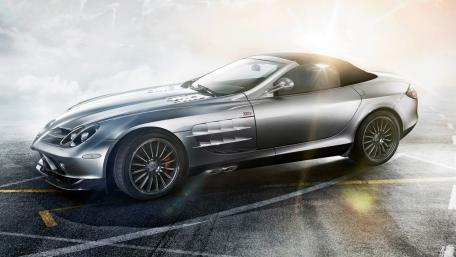 Sleek Silver Sports Car Wallpaper wallpaper