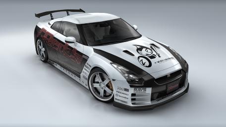 Stylish Racing Car Design Wallpaper wallpaper