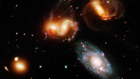 Galactic Wonders Captured in Stunning Detail wallpaper