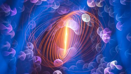 Vibrant Energy Flow in Abstract Design wallpaper