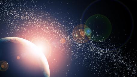 Cosmic Serenity in the Vast Universe wallpaper