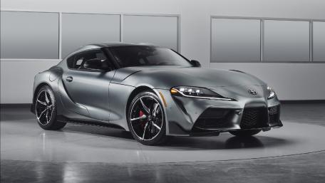 Sleek and Modern Toyota Supra Design Wallpaper wallpaper