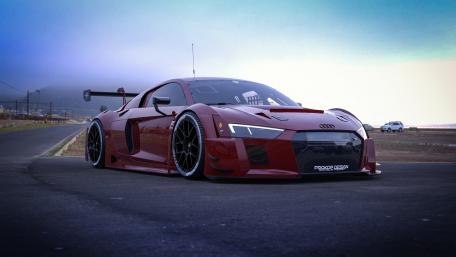 Sleek Audi R8 Sport Car Wallpaper wallpaper