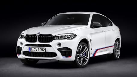 Sleek BMW X6 in Striking White Finish wallpaper