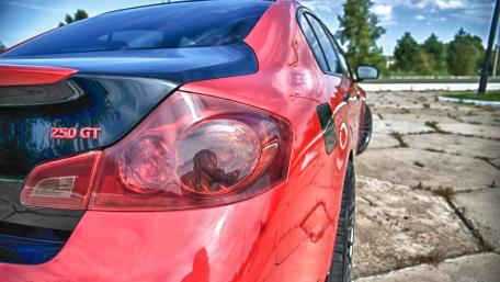 Dynamic Red Sports Car Wallpaper wallpaper