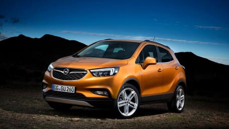 Sleek and Stylish Orange SUV Wallpaper wallpaper