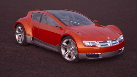 Sleek and Futuristic Concept Car Design wallpaper