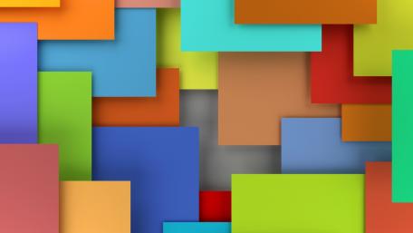 Colorful Geometric Chaos wallpaper