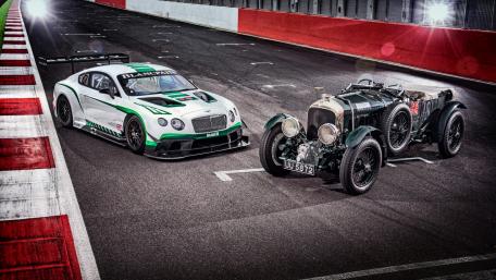 Classic Meets Modern in a Car Showdown wallpaper