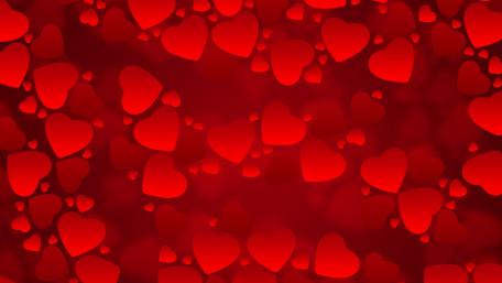 Endless Love in Heart Patterns wallpaper