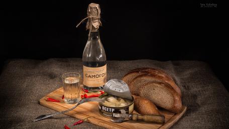 Rustic Feast of Traditional Delights wallpaper
