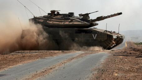 Battlefield Tank Action in Motion wallpaper