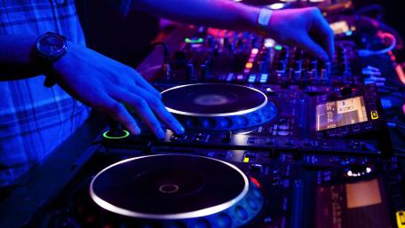 Hands on Deck at the DJ Console wallpaper