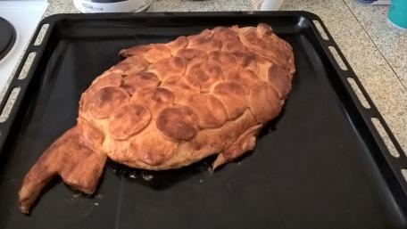 Turtle-shaped Bread Freshly Baked Delicacy wallpaper